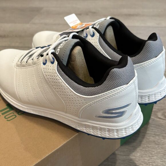 Skechers Go Golf Pivot Golf Shoes 54545 White / Gray Mens 8.5 New Comfort - Picture 4 of 8